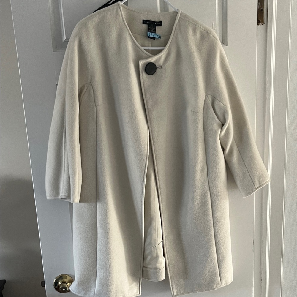 Grace Elements Cream Women's Cape Jacket